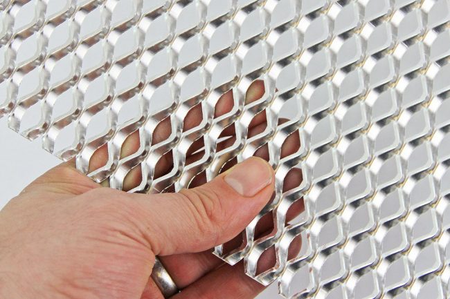 Expanded Aluminum Mesh Grill Aluminium Grille