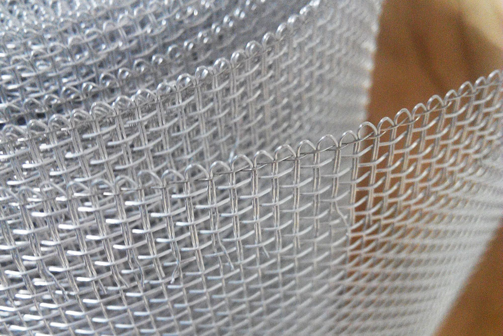 Aluminum welded wire mesh