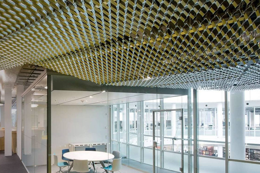 aluminium expanded mesh ceiling