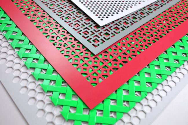 perforated aluminium mesh sheet