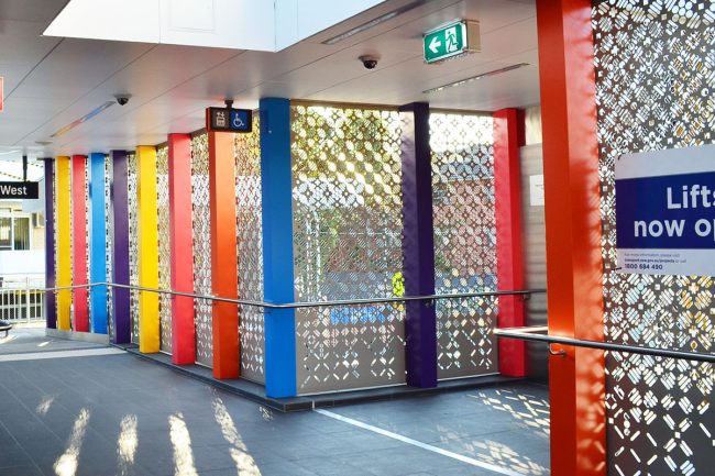 perforated metal panels